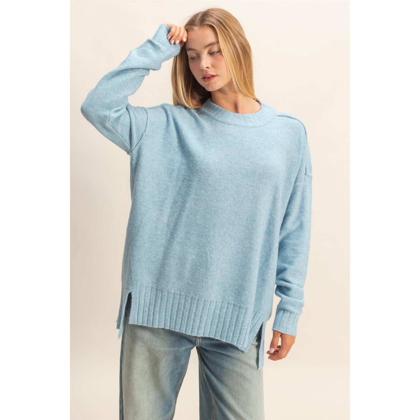 Relaxed Fit Stylish Sweater For Casual Days