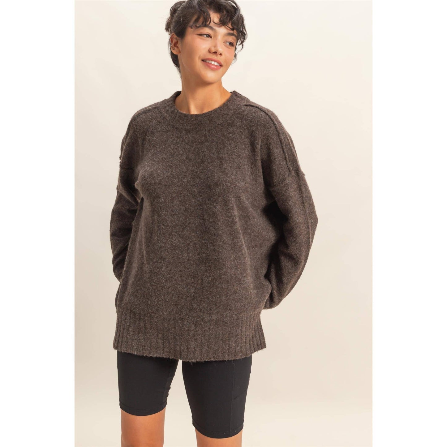 Relaxed Fit Stylish Sweater For Casual Days