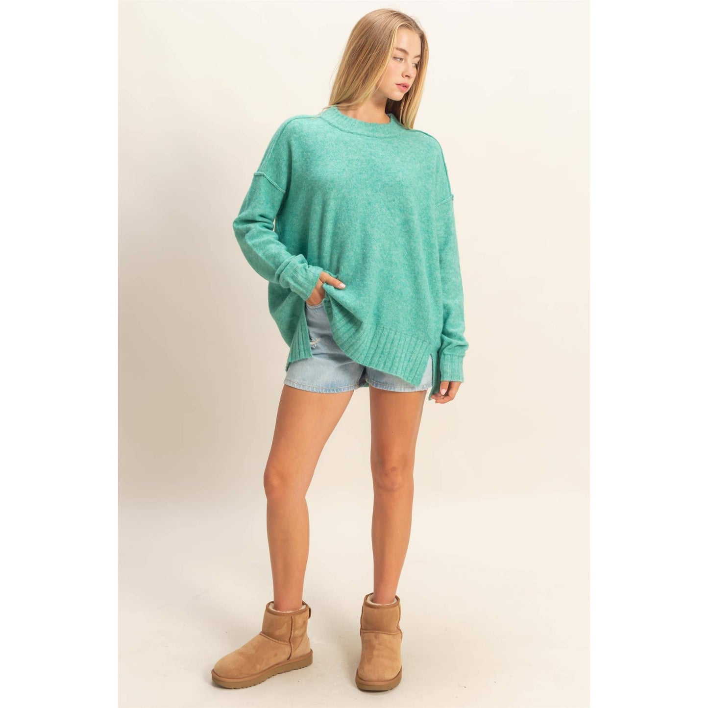 Relaxed Fit Stylish Sweater For Casual Days