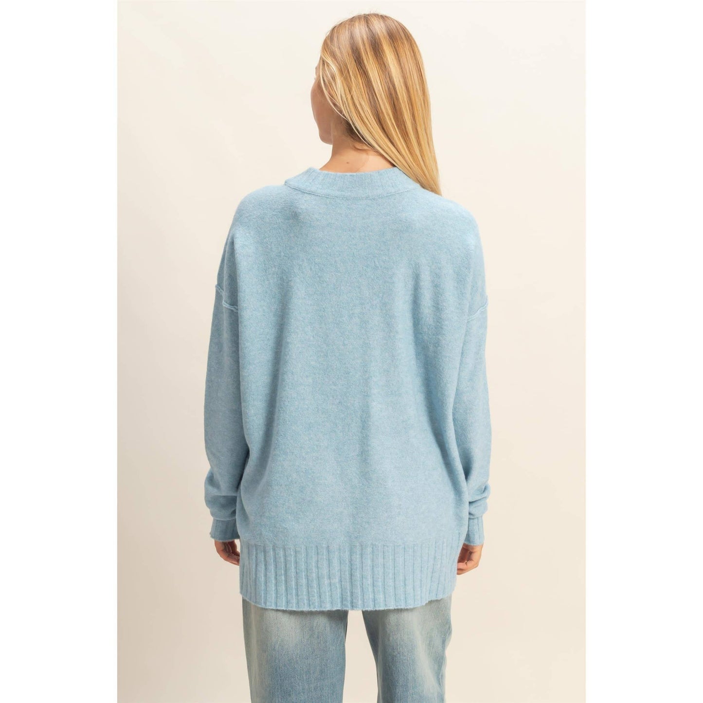 Relaxed Fit Stylish Sweater For Casual Days