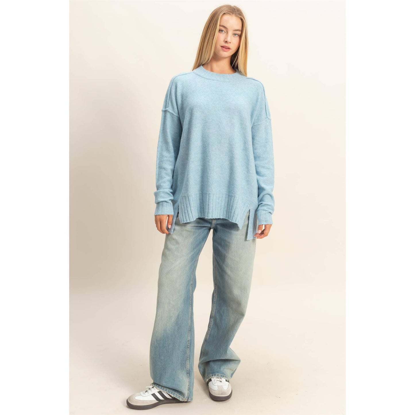 Relaxed Fit Stylish Sweater For Casual Days