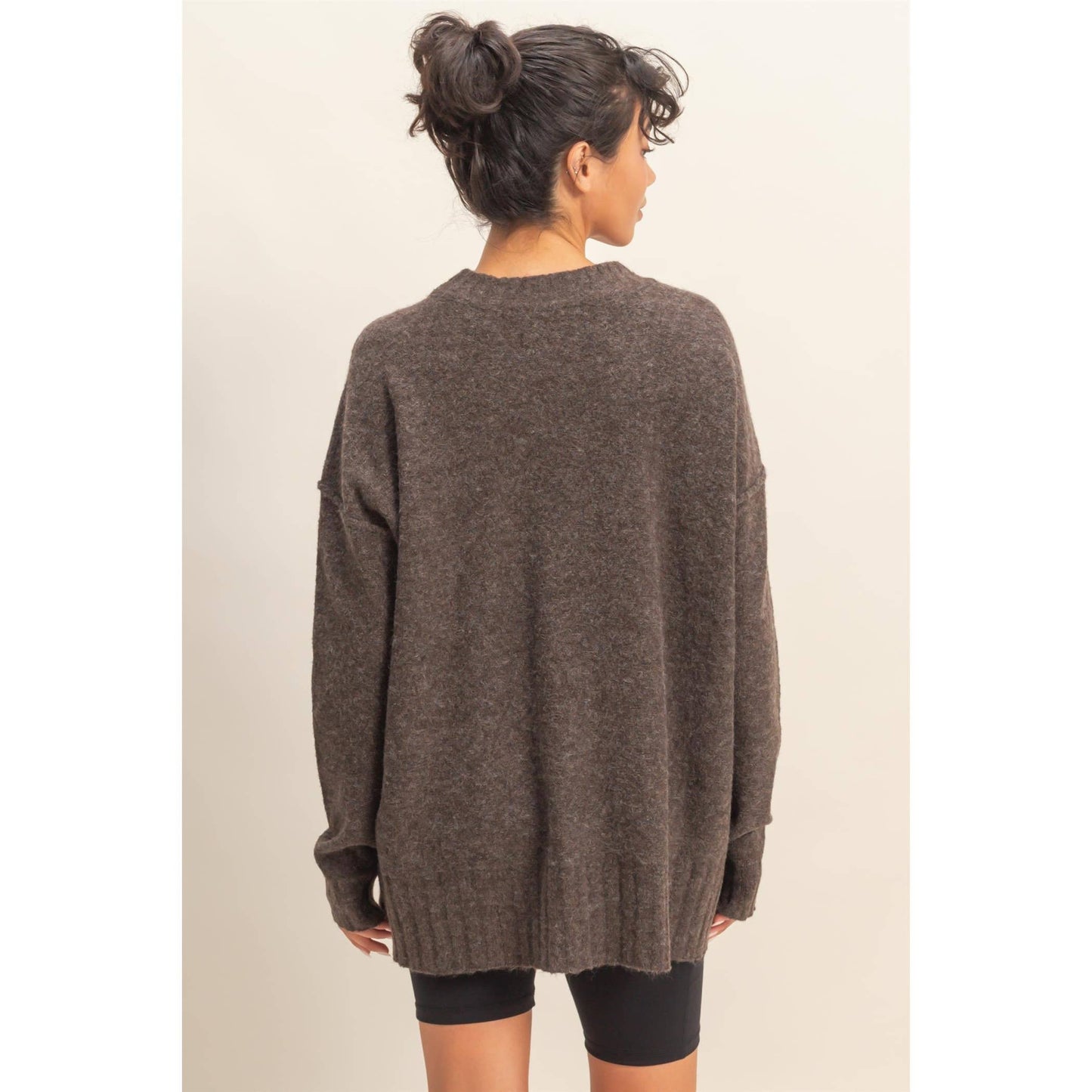 Relaxed Fit Stylish Sweater For Casual Days