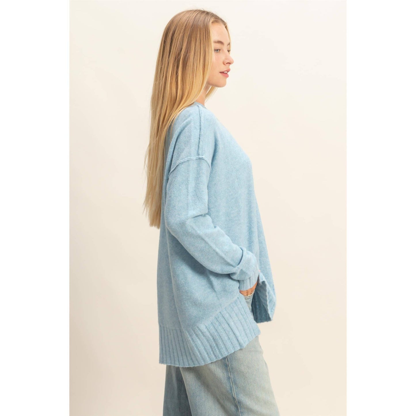 Relaxed Fit Stylish Sweater For Casual Days