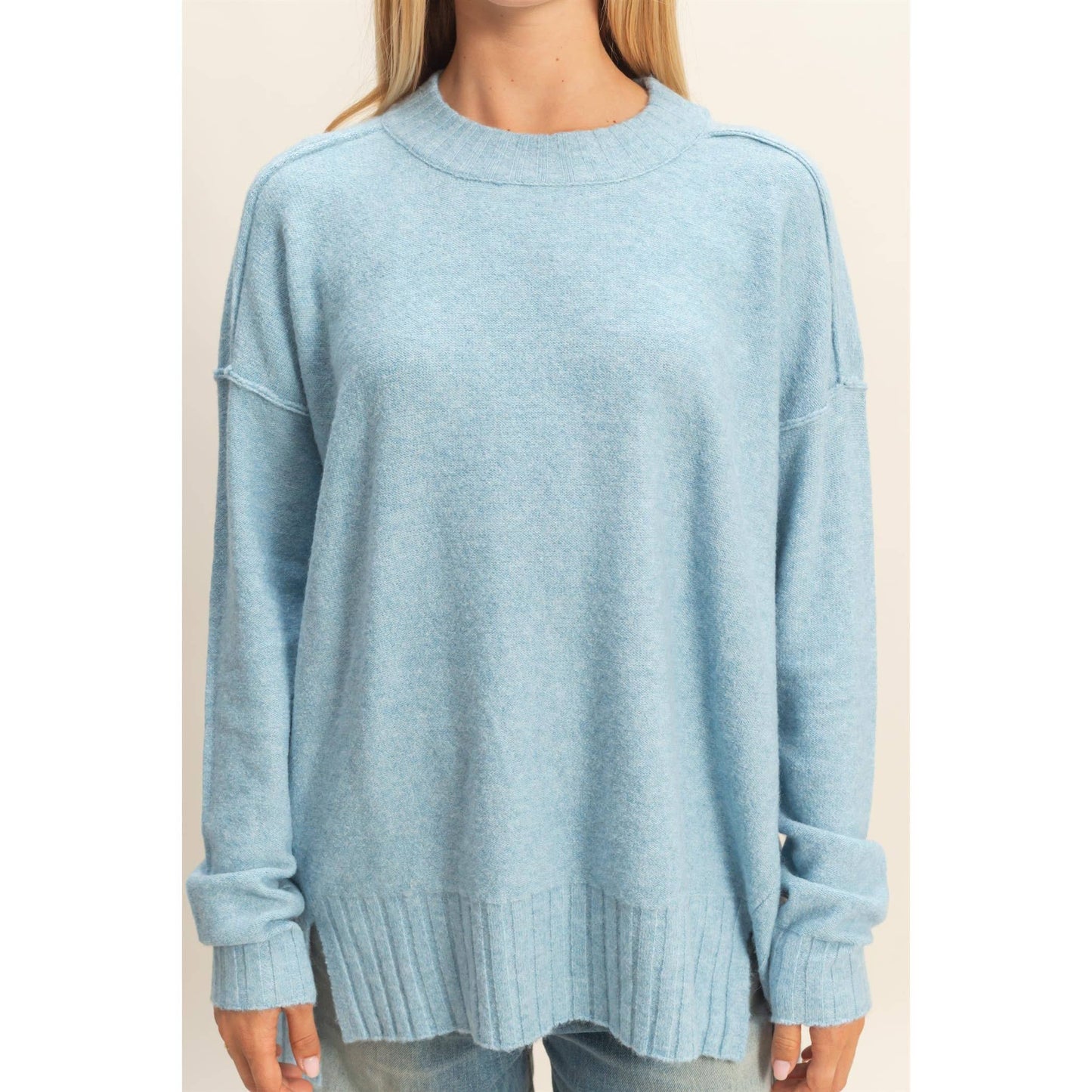 Relaxed Fit Stylish Sweater For Casual Days