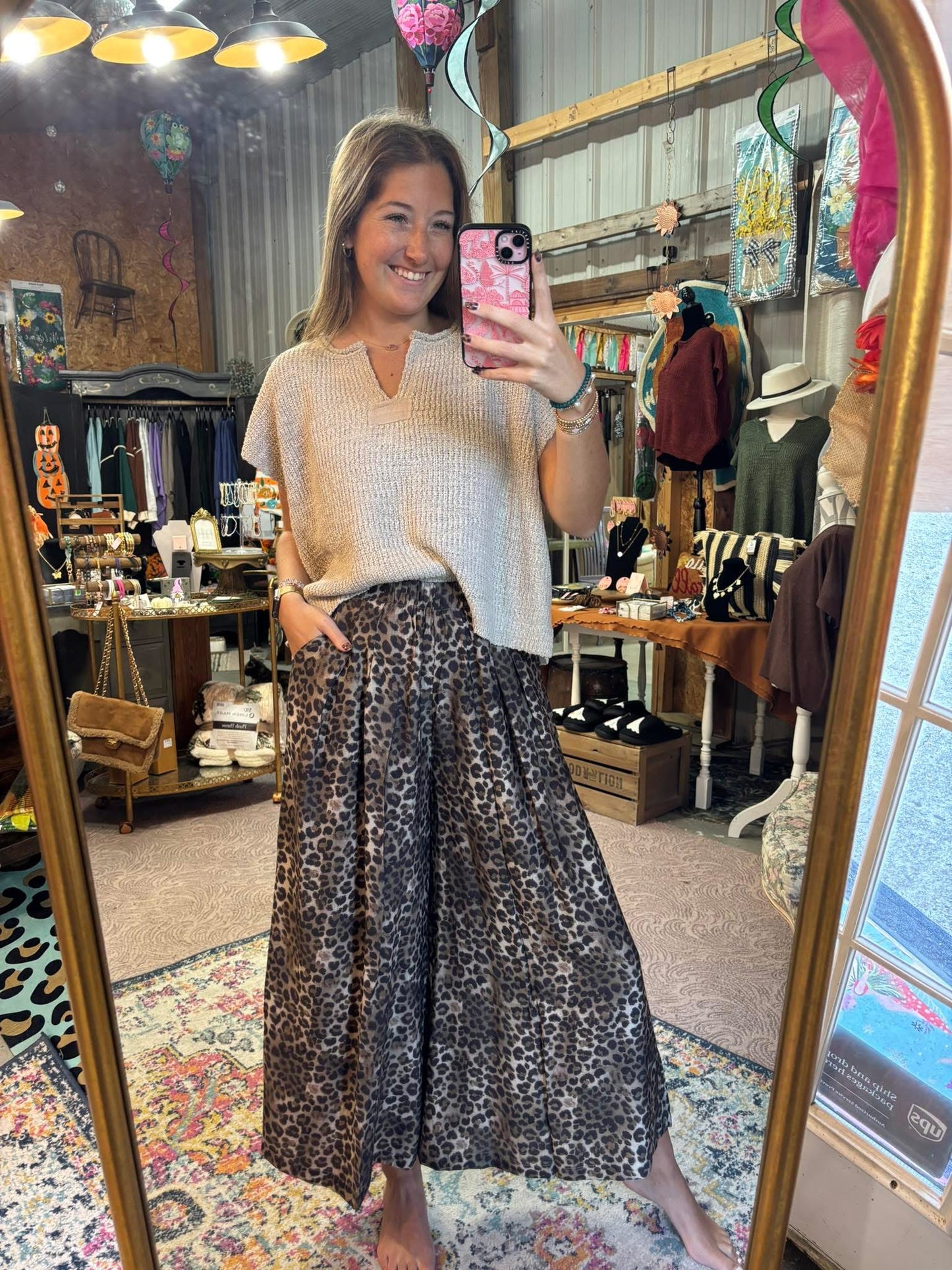 Leopard Skirt